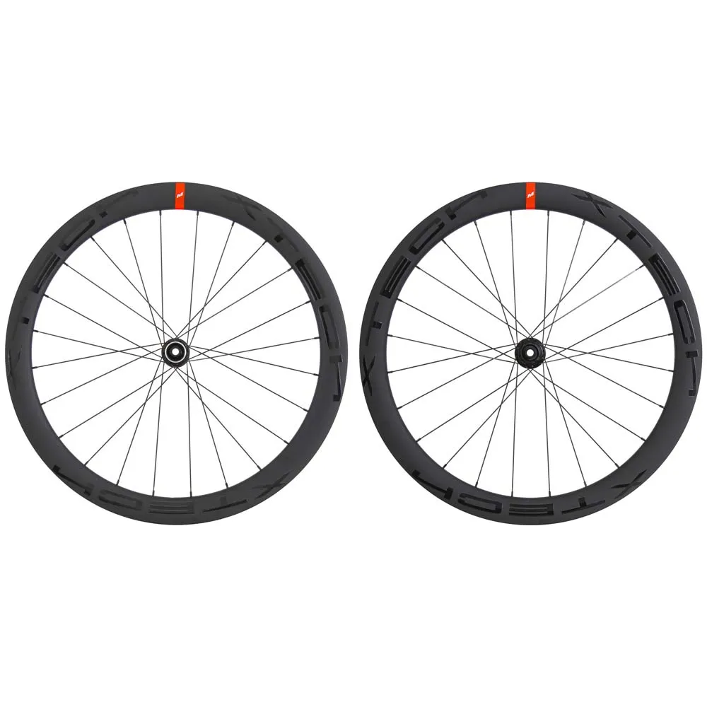 MASSI X-tech Evo 50 Carbon Cl Disc Tubeless Landsvägshjulset, Black, 12 x 100/12 x 142mm, Shimano/Sram HG MASSI X-tech Evo 50 Carbon Cl Disc Tubeless Landsvägshjulset, Black, 12 x 100/12 x 142mm, Shimano/Sram HG