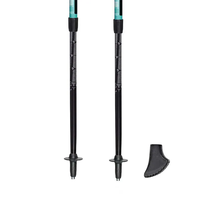 Masters Nordic Walking Stavar, Black / turquoise, 77-135cm