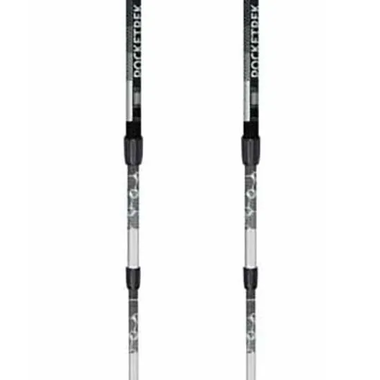 Masters Pocketrek Juniorstavar, Black / white / red, 49-100cm