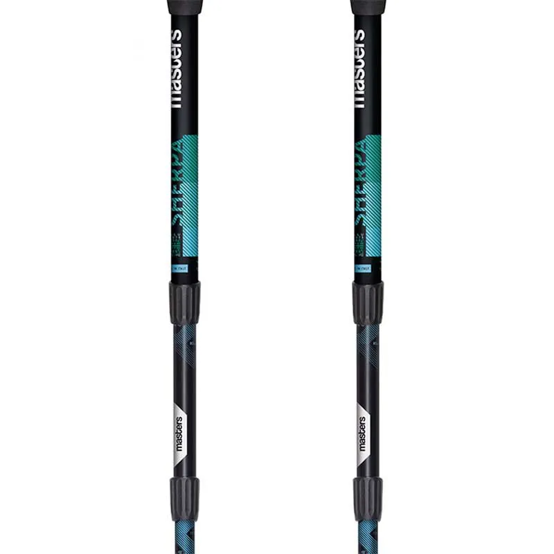 Masters Sherpa Stavar, Black / turquoise, 65-140cm