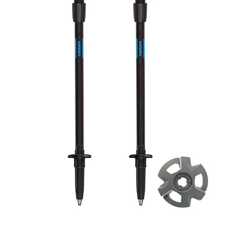 Masters Speedster Calu Stavar, Black / blue, 52-130cm