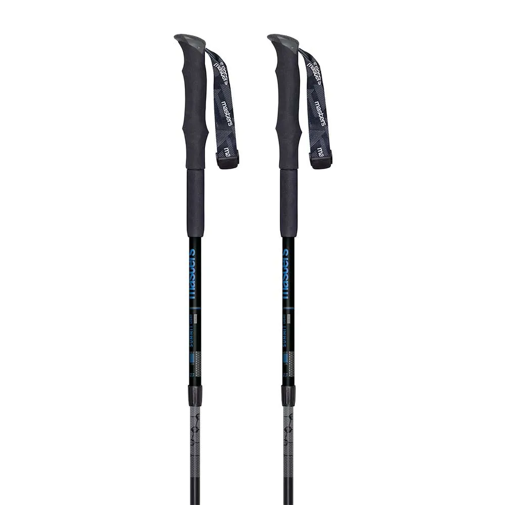 Masters Summit Light Calu Stavar, Black / blue, 61-135cm