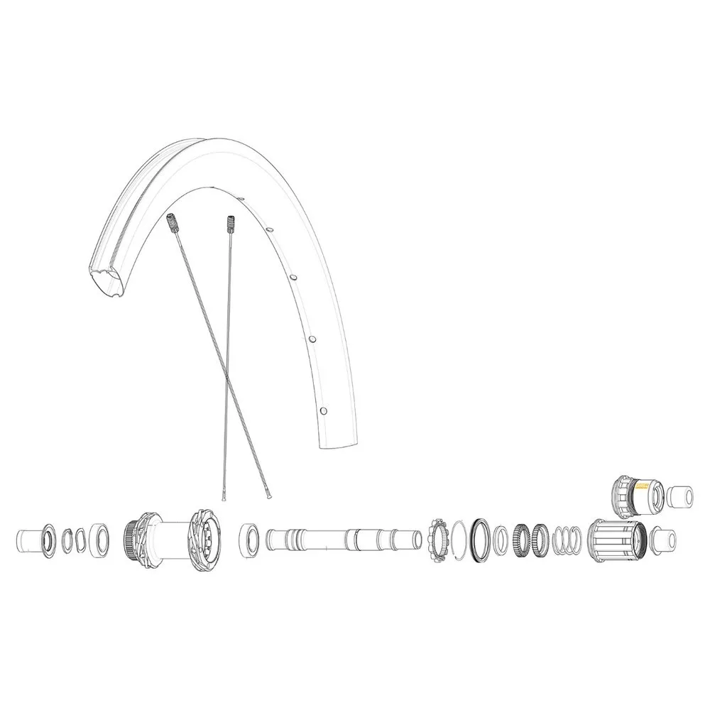 Mavic 142dcl Circlip Navaxel, Silver, One Size Mavic 142dcl Circlip Navaxel, Silver, One Size