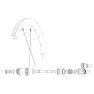 Mavic 142dcl Circlip Navaxel, Silver, One Size