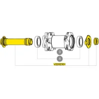 Mavic 15 mm Aksling For 6-Bolt QRM+ Nav Mavic 15 mm Aksling For 6-Bolt QRM+ Nav