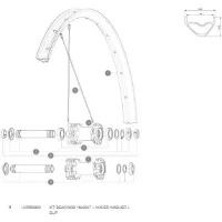 Mavic 18x30x7 Mm Servicekit