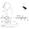 Mavic 6 Bolt Disc Id360 Bakre Navaxel, Silver / Black, 12 x 135/142mm