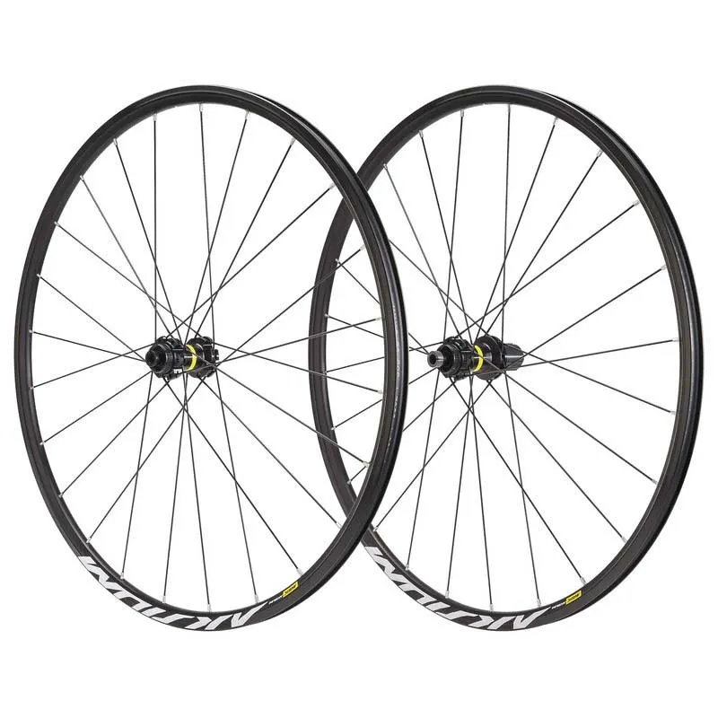 Mavic Aksium Cl Disc Landsvägshjulset, Black, 12 x 100mm