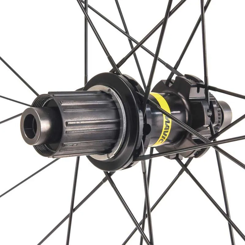 Mavic Aksium Cl Disc Landsvägshjulset, Black, 12 x 100mm
