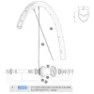 Mavic Aksium Elite Ust Disc 650b Vänstra Ekrar 12 Enheter, Black, 277mm