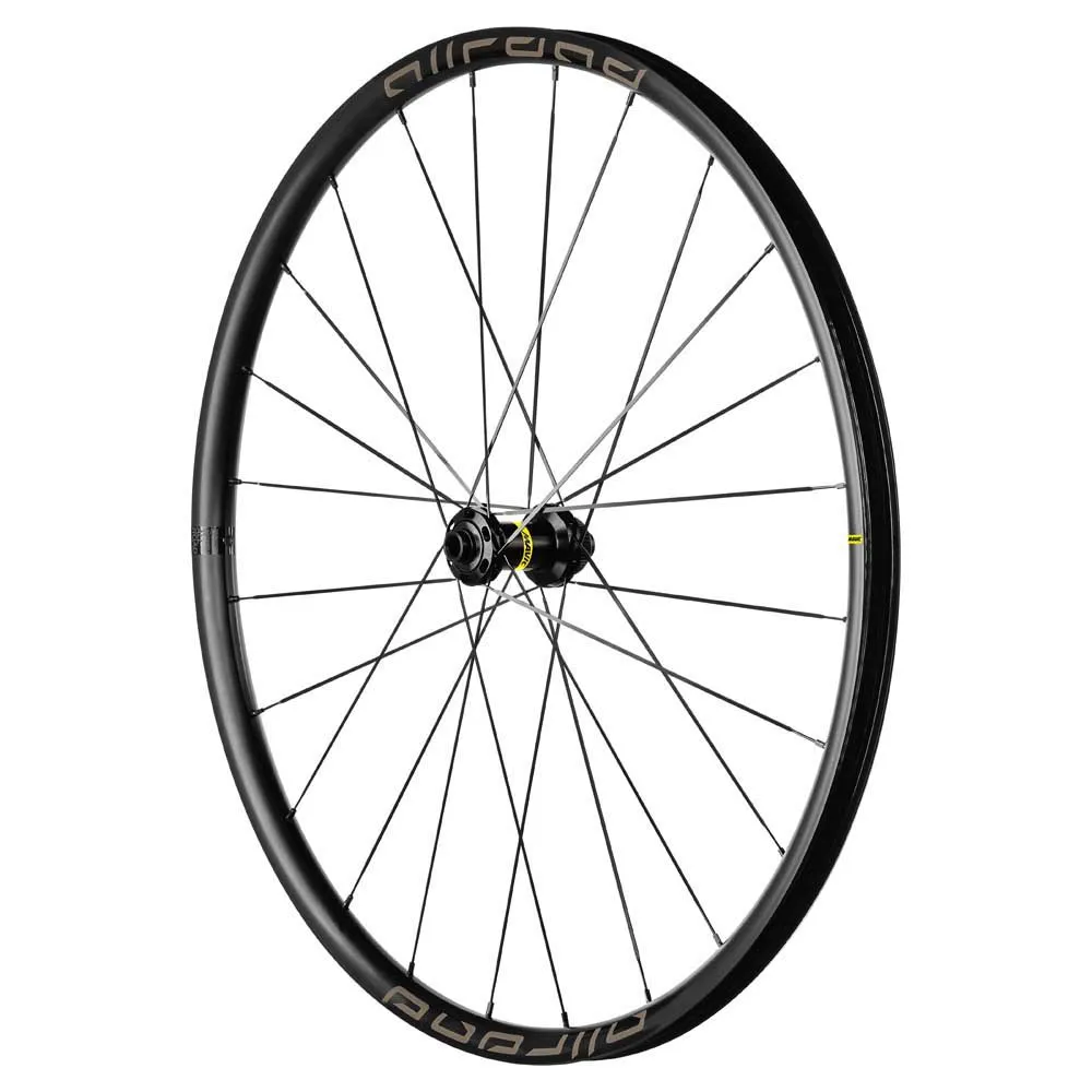 Mavic Allroad 650b cl Disc Tubeless Gravelcykel Framhjul, Black, 12/15 x 100mm