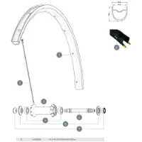 Mavic Allroad Elite Ust Ub 2018 Front Ekrar 9 Enheter Mavic Allroad Elite Ust Ub 2018 Front Ekrar 9 Enheter