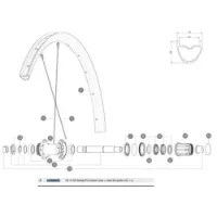 Mavic Allroad Pro Carbon Sl R+ 650b Bakre Högra Ekrar 12 Enheter Mavic Allroad Pro Carbon Sl R+ 650b Bakre Högra Ekrar 12 Enheter
