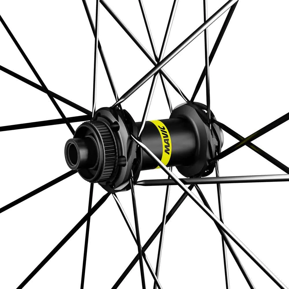Mavic Allroad+ Sl Road+ Cl Disc Tubeless Landsvägshjulset, Black, 9/12/15 x 100 / 9/12 x 135/142mm, Shimano/Sram HG Mavic Allroad+ Sl Road+ Cl Disc Tubeless Landsvägshjulset, Black, 9/12/15 x 100 / 9/12 x 135/142mm, Shimano/Sram HG