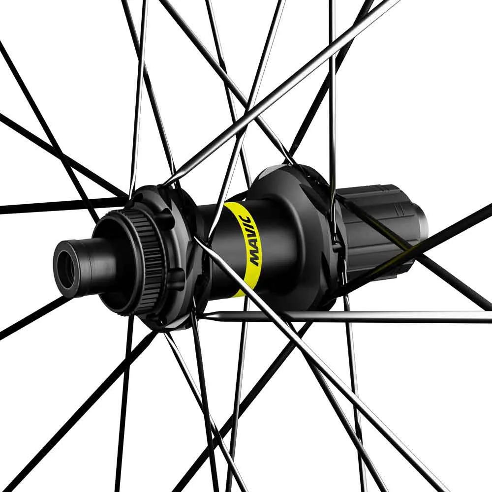 Mavic Allroad+ Sl Road+ Cl Disc Tubeless Landsvägshjulset, Black, 9/12/15 x 100 / 9/12 x 135/142mm, Shimano/Sram HG Mavic Allroad+ Sl Road+ Cl Disc Tubeless Landsvägshjulset, Black, 9/12/15 x 100 / 9/12 x 135/142mm, Shimano/Sram HG