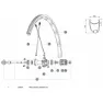 Mavic Baknav 609/6001 Lagersats, Silver / black, 15 x 24 x 5 / 9 x 22 x 7mm