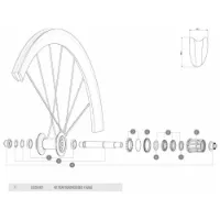 Mavic Baknav 6803 Lagerpar