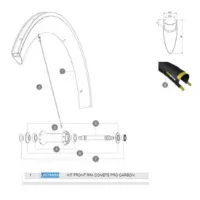 Mavic Comete Pro Carbon Framfälg