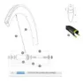 Mavic Comete Pro Carbon Framfälg, Black, 700 - 28" 16H