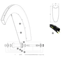 Mavic Comete Pro Carbon Sl T Framhjulsspekarna 12 Enheter Mavic Comete Pro Carbon Sl T Framhjulsspekarna 12 Enheter