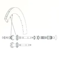 Mavic Comete Pro Carbon Sl T Front 2 Units/rear Right 1 Unit Ekrar Mavic Comete Pro Carbon Sl T Front 2 Units/rear Right 1 Unit Ekrar