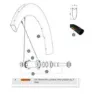 Mavic Comete Pro Carbon Sl Tubular Disc Front Fälg, Black, 700 - 28" 24H