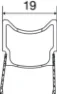 Mavic Comete Track Bakhjul