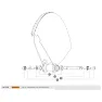 Mavic Comete Track Bultsats, Silver, One Size