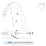 Mavic Cosmic Pro Carbon Sl T Front Fälg, Black, 700 - 28" 16H