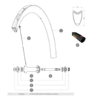 Mavic Cosmic Pro Carbon Sl Tubular Front Fälg