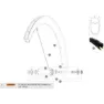Mavic Cosmic Pro Carbon Sl Ust 20 Front Fälg, Black, 700 - 28" 18H