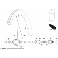 Mavic Cosmic Pro Carbon Sl Ust Disc 20 Bakfälg Mavic Cosmic Pro Carbon Sl Ust Disc 20 Bakfälg