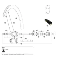 Mavic Cosmic Pro Carbon Sl Ust Disc Bakfälg Mavic Cosmic Pro Carbon Sl Ust Disc Bakfälg