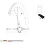 Mavic Cosmic Pro Carbon Ust Disc 20 Front Fälg, Black, 700 - 28" 24H