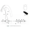 Mavic Cosmic Pro Carbon Ust Disc 650b Bakre Vänster Ekrar 12 Enheter, Black, 255mm