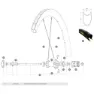 Mavic Cosmic Pro Carbon Ust Rear Fälg, Black, 700 - 28"