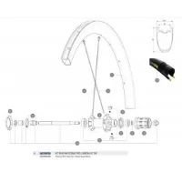 Mavic Cosmic Pro Carbon Ust Tdf Bakfälg Mavic Cosmic Pro Carbon Ust Tdf Bakfälg