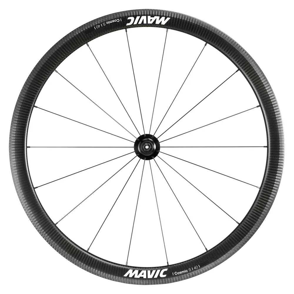 Mavic Cosmic S 40 Qr Tubeless Framhjul För Landsvägscykel, Black, 9 x 100mm Mavic Cosmic S 40 Qr Tubeless Framhjul För Landsvägscykel, Black, 9 x 100mm