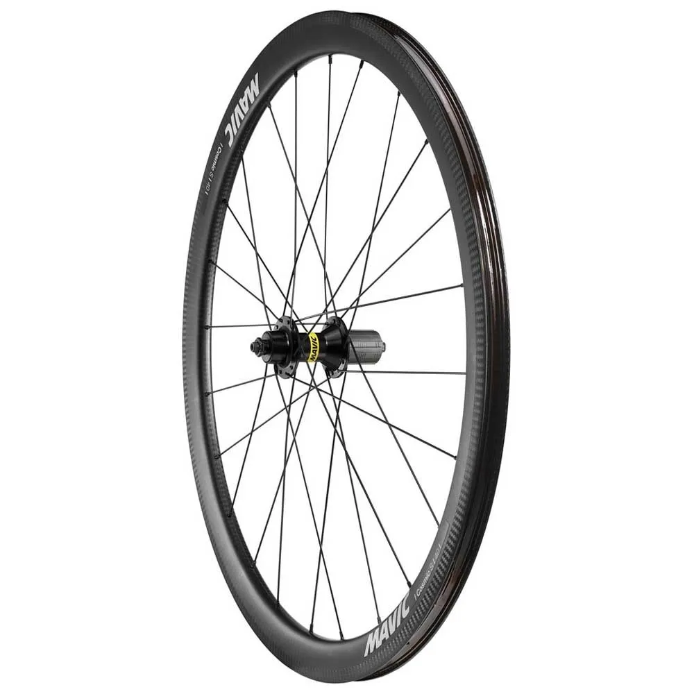 Mavic Cosmic S 40 Qr Tubeless Landsvägshjulset, Black, 9 x 100/9 x 130mm, Shimano HG Mavic Cosmic S 40 Qr Tubeless Landsvägshjulset, Black, 9 x 100/9 x 130mm, Shimano HG