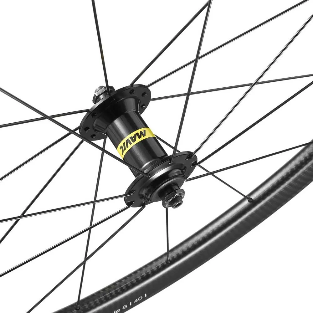 Mavic Cosmic S 40 Qr Tubeless Landsvägshjulset, Black, 9 x 100/9 x 130mm, Shimano HG Mavic Cosmic S 40 Qr Tubeless Landsvägshjulset, Black, 9 x 100/9 x 130mm, Shimano HG
