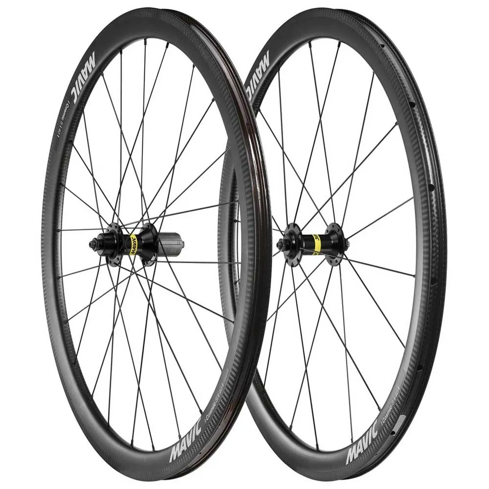 Mavic Cosmic S 40 Qr Tubeless Landsvägshjulset, Black, 9 x 100/9 x 130mm, Shimano HG Mavic Cosmic S 40 Qr Tubeless Landsvägshjulset, Black, 9 x 100/9 x 130mm, Shimano HG