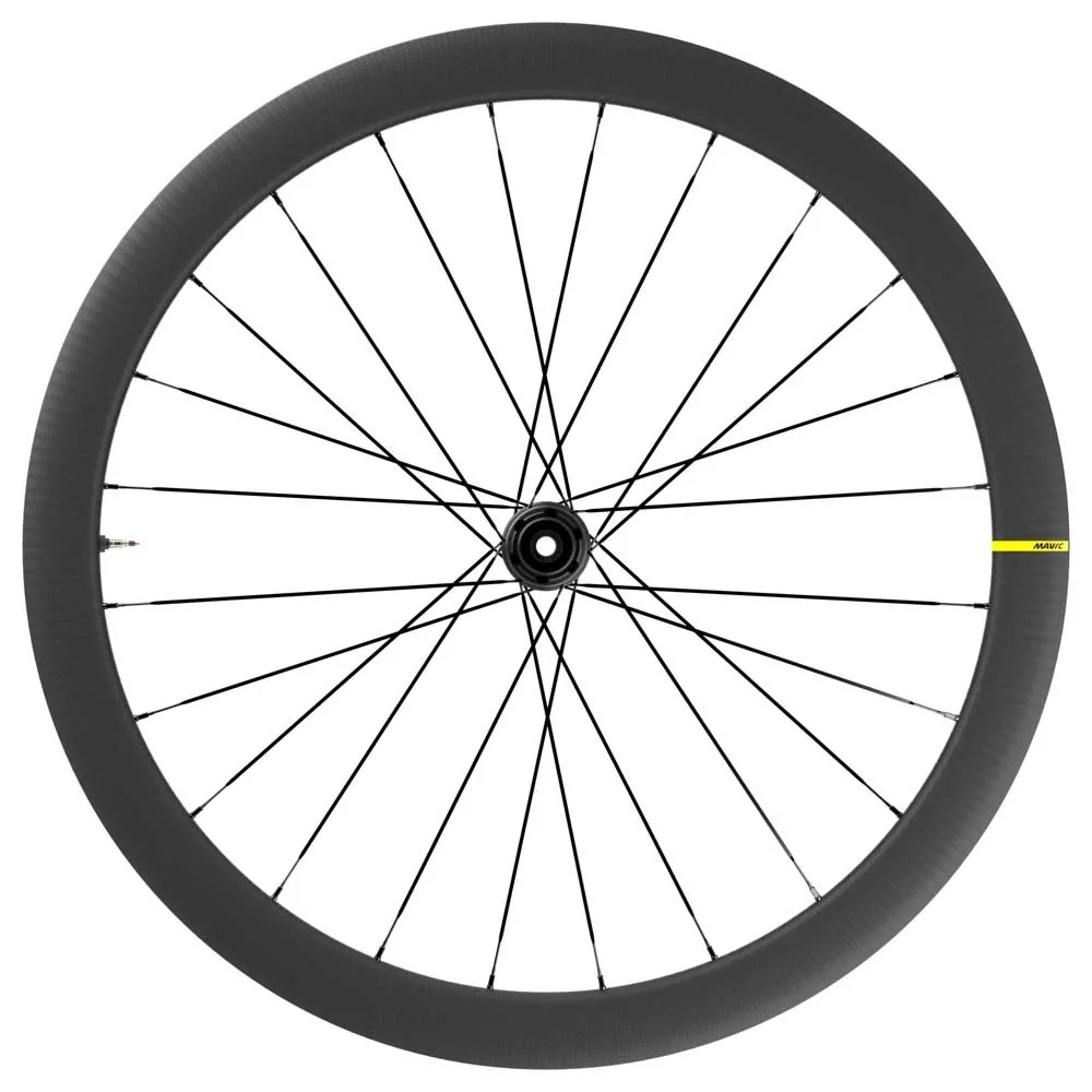 Mavic Cosmic Sl 45 Cl Disc Tubeless Landsvägscykelns Bakhjul, Black, 12 x 142mm, Shimano HG