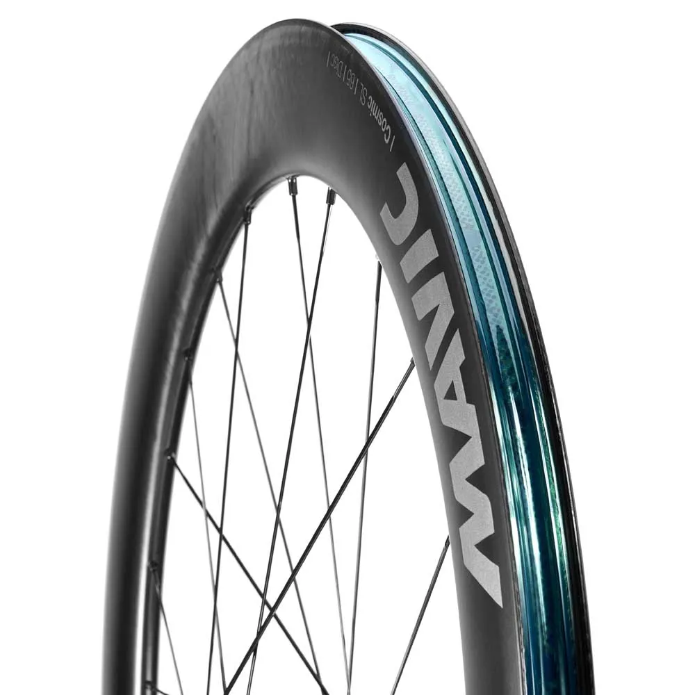 Mavic Cosmic Sl 65 Cl Disc Tubeless Framhjul För Landsvägscykel, Black, 12 x 100mm