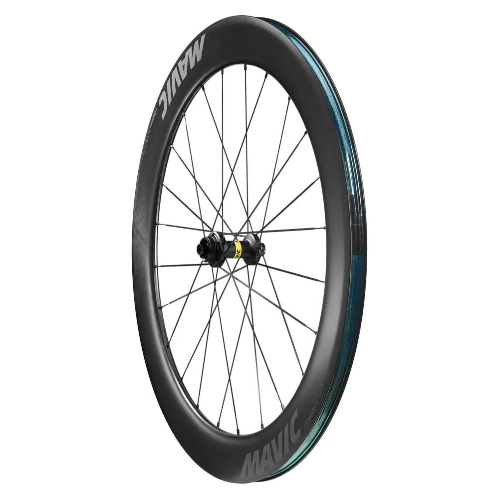 Mavic Cosmic Sl 65 Cl Disc Tubeless Framhjul För Landsvägscykel, Black, 12 x 100mm