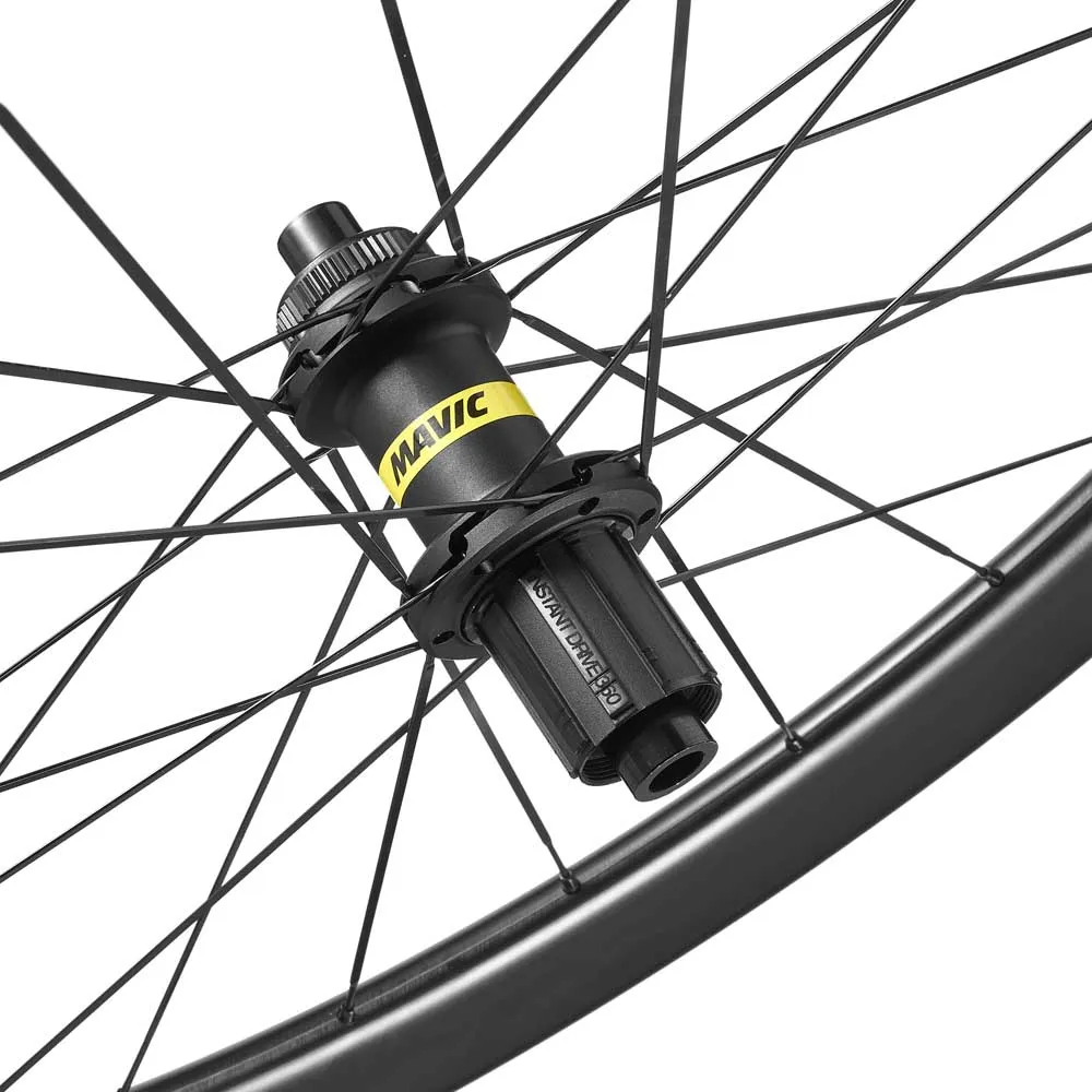 Mavic Cosmic Sl 65 Cl Disc Tubeless Landsvägscykelns Bakhjul, Black, 12 x 142mm, Shimano HG
