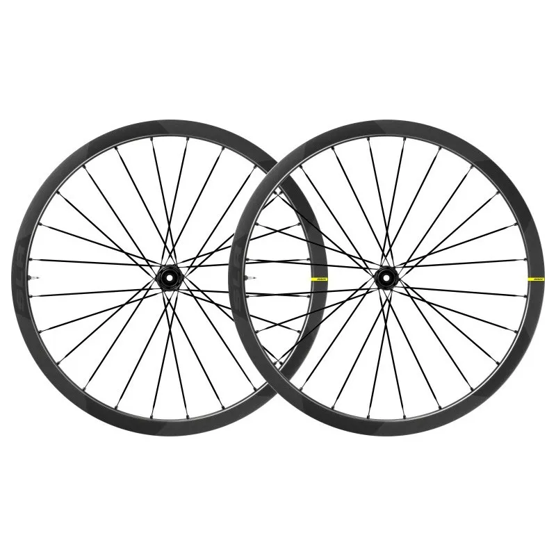 Mavic Cosmic SLR 32 Disc Hjulset, Black, 9/12 x 100 / 9/12 x 135/142mm, Shimano/Sram HG