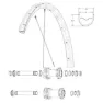 Mavic Crossmax Elite/xa Elite 29 Framhjulsspekarna 12 Enheter, Black, 297mm