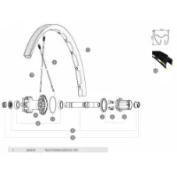 Mavic Crossmax Enduro 2014-15 Bakfälg Mavic Crossmax Enduro 2014-15 Bakfälg