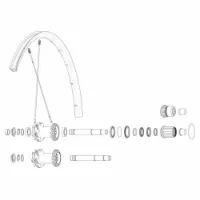 Mavic Crossmax Pro 19 29´´ Bakre Ekrar Mavic Crossmax Pro 19 29´´ Bakre Ekrar