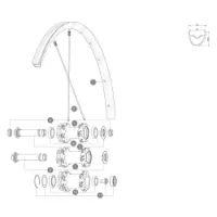 Mavic Crossmax Pro 19 Framfälg Mavic Crossmax Pro 19 Framfälg